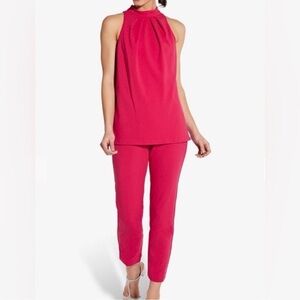 Adrianna Papell Pink Jumpsuit Size 4